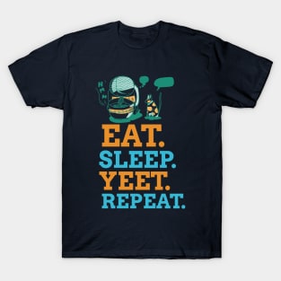 EAT SLEEP YEET REPEAT T-Shirt